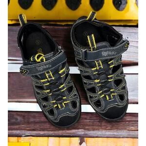 RIP Kicks Kids Boys Mountain Hiking Shoes Sneakers Blue Yellow Black SZ 3